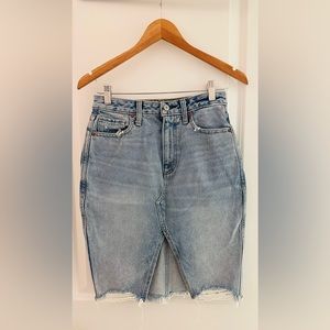Abercrombie & Fitch (A&F) Jean Skirt